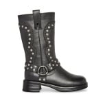 Ботинки Steve Madden Kids Valent (Little Kid/Big Kid), черный - фото 6