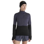 Толстовка Icebreaker Merino 200 Realfleece Descender, фиолетовый - фото