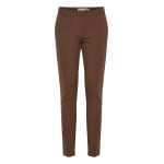 Брюки Fransa Slim fit Chino Pants, коричневый - фото