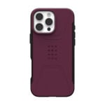 Чехол UAG Civilian для iPhone 16 Pro Max с MagSafe, Bordeaux - фото 2