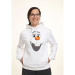 Толстовка с капюшоном FROZEN OLAF FACE Disney, белый - фото 4