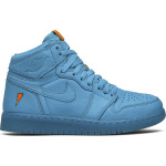 Кроссовки Air Jordan 1 Retro High OG G8RD GS Blue Lagoon, синий - фото