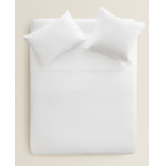 Пододеяльник Zara Home Cotton Percale Duvet, 500 нитей, белый - фото