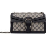 Сумка Gucci Dionysus GG Small Shoulder Bag Beige/Blue Supreme, бежевый - фото