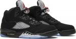Air jordan 5 og black metallic new arrivals