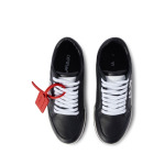 Off-White кеды Vulcanized с контрастной биркой, черный - фото 4