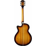 Акустическая гитара Washburn EA15 Petite Jumbo Cutaway Flame Maple Acoustic-Electric Guitar, Burst - фото 3