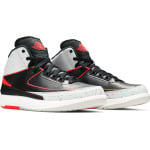 Кроссовки Air Jordan 2 Retro BG Infrared 23, черный - фото 8