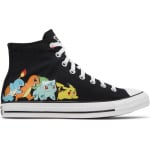 Кроссовки Converse Pokemon x Chuck Taylor All Star High First Partners, черный - фото