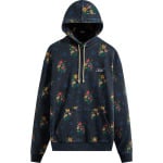 Худи Kith Begonia Floral Williams III Hoodie 'Nocturnal', синий - фото