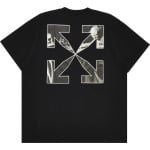 Футболка Off-White Caravag Arrow Over Short-Sleeve Tee 'Black', черный - фото 2