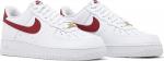 Nike air force top one team red