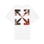 Футболка Off-White Caravaggio Over Tee 'White', белый - фото 2