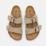 Сандалии Birkenstock Arizona Soft Footbed (Unisex), серо-коричневый - фото 5