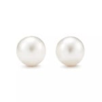 Серьги Tiffany & Co Tiffany Signature Pearls, белое золото/жемчуг - фото