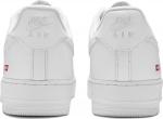 Nike air force top 1 white supreme