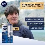 Мужской антивозрастной гиалуроновый гидрогель для лица 50 мл, Nivea - фото 3