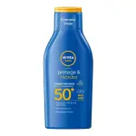 Солнцезащитный крем sun protege & hidrata loción solar spf50+ formato viaje Nivea, объем 100 мл - фото