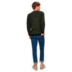 Свитер Selected Aiden Crew Neck, зеленый - фото 2