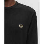 Толстовка Fred Perry Classic Crew Neck Jumper, черный - фото 3