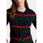 Кардиган CABLE KNIT WOOL CASHMERE CARDIGAN Polo Ralph Lauren, мультиколор - фото 5