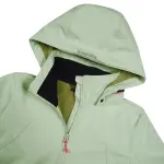 Куртка из софтшелла Icepeak "D SOFTSHELL JACKE BRENHAM", с капюшоном и высоким воротником-стойкой, цвет Aloe - фото 2