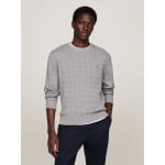 Свитер Tommy Hilfiger Relaxed fit, серый - фото