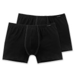 Боксеры Schiesser Boxershort 2 шт, черный - фото