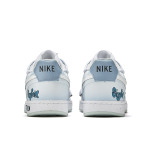 Кроссовки Nike Court Borough Skateboarding Shoes Men Low-top White/blue, белый/синий - фото 3