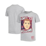 Серая футболка Big Boys Jason Williams Sacramento Kings Hardwood Classics King of the Court Player Mitchell & Ness - фото