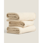 Полотенце с оверлоком Zara Home Cotton Towel, горчично-желтый - фото 2