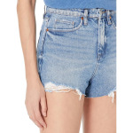 Шорты Blank NYC Reeve High-Rise Denim Cutoffs Medium Wash Shorts in Blue, цвет Cruise Control - фото 2