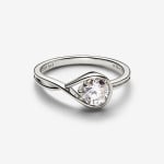 Кольцо Pandora Infinite Lab-Grown Diamond, 0,75 карат, белое золото/бриллиант - фото 2