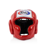 Защитный шлем Fairtex Full Coverage Style, размер M, красный - фото 2