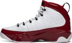 Air jordan retro 9 red and white hotsell