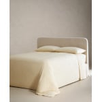 Простыня на подгонку Zara Home Cotton Percale, 200 нитей, желтый - фото 2