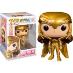 Фигурка Funko Pop! Movies: Wonder Woman 1984 - Wonder Woman Gold Power (Metallic) - фото 2