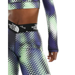 Шорты The North Face Training Dot Print Aracar High Waist, зеленый/мультиколор - фото 4