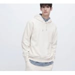 Толстовка Uniqlo Colour Block Sweat Hoodie, белый - фото 6