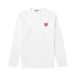 Comme des garcons cheap play basic logo tee
