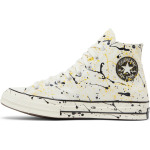 Кроссовки Converse Chuck 70 High Archive Paint Splatter - Egret, кремовый - фото 3