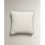 Чехол на подушку с окантовкой Zara Home, цвет Oyster White - фото 6