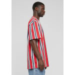 Футболка с принтом KM241-034-1 RETRO STRIPED Karl Kani, цвет red navy offwhite - фото 4