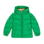 Настоящий стеганый пуховик Woolrich Kids, зеленый - фото