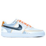 Кроссовки Nike Court Vision 1 Skateboarding Shoes Men Low-top White/orange, цвет Coral - фото 2