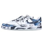 Кроссовки Nike Court Vision 1 Skateboarding Shoes Men Low-top Blue/Black, синий - фото