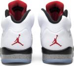 Air jordan 5 retro white shop cement