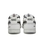 Кроссовки Nike Court Vision Low Skateboarding Shoes Men Low-top White, черный/белый - фото 5