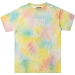 Футболка Kith Tie Dye Box Logo Tee 'Yellow', желтый - фото