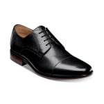 Мужские оксфорды angelo cap-toe Florsheim, черный - фото